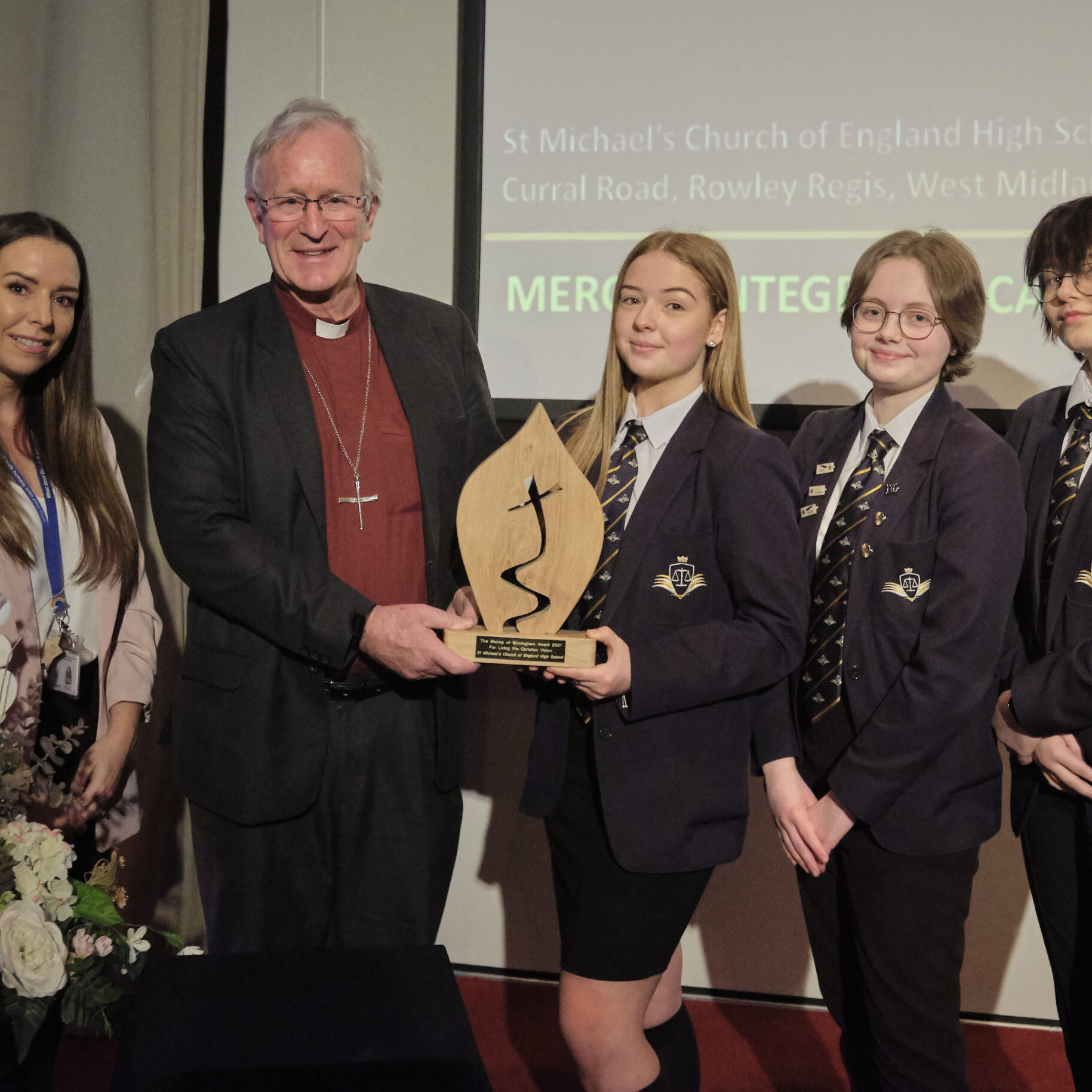 St Michael's CE High School - Bishop Of Birmingham Award